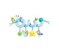 Jouet de siège de voiture pour bébé - Jouet pour bébé - Peluche sensorielle colorée - Pendentif pour poussette de 0 à 3 ans - Développement cognitif - Fille - Voyage en voiture