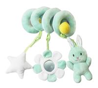 Jouet De Siège De Voiture Pour Bébé,Jouets En Peluche En Spirale Pour Bébé,Jouets De Poussette,Activité De Confrontation,Lit,Hochet De Poussette,Cadeaux Pour S - Type Green Rabbit #A
