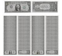 Jouet de Simulation d'argent : Jeu de Faux Billets de Dollar, Billets de Jeu rétro réalistes, Accessoire d'apprentissage, Paquet de Billets Papier avec Design détaillé