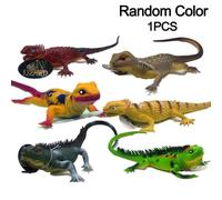 Jouet De Simulation De Lézard 37cm, Modèle D'Animal Couinant Pour Enfants, Jouets Éducatifs Précoces Pour Enfants, Cadeaux Couleur Aléatoire 1 Pièce F0t9