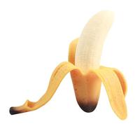 Jouet de Simulation de Stress Banane, Jouets à Presser en Plastique Souple 5, 9 Pouces, Jouet à Presser Mignon Contre Le Stress des Fruits, Jouets soulagement Portables pour Adultes et enfa