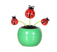 Jouet de Solaire, Ornement de Fleur de Danse de Voiture, Jouets réutilisables pour Voiture à énergie Solaire, Ornements de tête secouant pour Chambre, Tableau de Bord, Maison