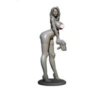 Jouet De Soldat En Résine Époxy, Modèle Statique, Blanc, Fait À La Main, 50mm, 1 Pièce, 2822