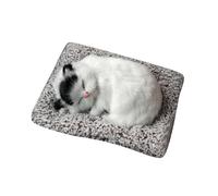 Jouet de sommeil amusant avec chat dans le matelas, chat dans une chaussure avec sons MIAU - Jouets mignons endormis comme décorations (F, taille unique)