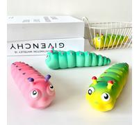 Jouet De Soulagement D'stress Pour Enfants Cadeau Creative En Forme De Caterpillar Avec Grain De Sable Pour Factory Vente En Gros Couleur Sand