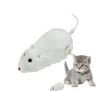 Jouet de souris à remonter | Jouet de chasse interactif | Jouet de course à pied pour chatons, jouet de souris en peluche mécanique