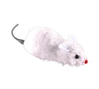 Jouet de souris mécanique, jouet de souris de chat - Fausse souris en corde pour intérieur - Course réaliste, plaisir de chasse, jeu interactif pour chatons, divertissement pour plus