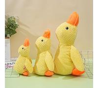 Jouet de Squeaker Canard apaisant pour Chiens Peluche résistante aux mâtes durables mousseurs anxieux Chiots intérieurs et Animaux Compagnie Seniors 1 * 26 * 23cm/10.23 * 9.05in