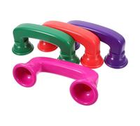 Jouet de Téléphone Chuchotant en Plastique 4 Pièces ABS pour Phonics | Surface Lisse et Bords Arrondis, Aide à Mieux S'entendre Pendant la Lecture, Usage en Classe
