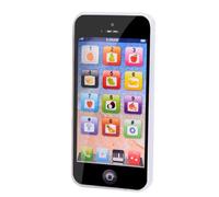 Jouet de téléphone interactif,Appareil Intelligent pour avec et Musique - Téléphone à écran Tactile avec 8 Grandes Fonctions, Mobile éducatif pour l'apprentissage des Fruits, Cadeau d'étude