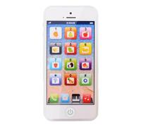 Jouet de téléphone musical | Téléphone musical jouet Y-Phone | Téléphone à écran tactile avec 8 grandes fonctions, mobile éducatif pour l'apprentissage des fruits, cadeau d'étude pour