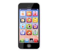 Jouet de téléphone portable pour bébé - Téléphone mobile jouet pour enfant bébé,Téléphone à écran tactile avec 8 grandes fonctions, mobile éducatif anglais de fruits d'apprentissage, prix de cadeau d'