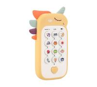 Jouet De Téléphone pour Bébé avec Un Son Puzzle Léger Et Teether pour La Coordination Œil-Main Trainage Téléphone Bébé