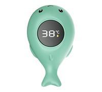 Jouet de température de bain pour bébé | Gauge du thermomètre flottant numérique | Moniteur de sécurité rétro-éclairé à LED imperméable | Affichage de mesure de la température de la baignoire pour les