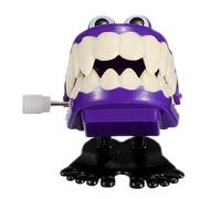 Jouet de thé Parlant en Marchant - Forme de dent Comique enroulée à la Main, Apparence Pop | Un Jouet de Bureau Amusant équipé de Tours de Mouvement Vous Permet de créer des Performances