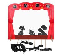 Jouet de Théâtre D’Ombres pour Garçon et Filles 1 Set Rouge