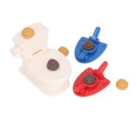 Jouet de Toilette Amusant avec Effet de Merde 3D - Farce Gag pour Enfants, Jouet de Farce de Toilette Portable pour Les Fêtes et Les Rendez-Vous - de Blague Pratique Sûr et Interactif