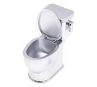 Jouet de toilette pour maison de poupée - Advanced Professional - Petite toilette ultime - Maison de poupée miniature avec système sonore de chasse - Décoration de gâteau - Ensemble d'accessoires de