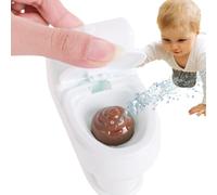 Jouet de Toilette Splash - Jouet de Toilette éjacule 3,82 * 2,76 Pouces | Pulvérisateur d'eau Surprenant, Mignon et réaliste, juet Unique, astuces Amusantes, pour Les écoles, Les Maisons, farces de f