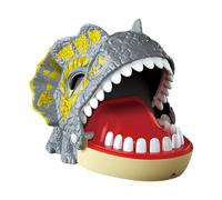 Jouet de tour à main de morsure, jouet de doigt de morsure, jouet de dentiste Dentiste Dangerous Dinosaure Mordre amusant, jouet d'interaction de dinosaure, appuyez sur l'action des dents Améliorer la