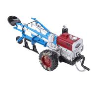 Jouet de Tracteur Agricole Vintage pour Enfants, Modèle de Collection Miniature au Design Classique en Alliage