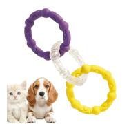 Jouet De Traction Pour Chien De Tirage Et De Rappel Avec Trois Anneaux Pour