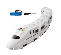 Jouet de train à grande vitesse - Train à grande vitesse ABS de 72 cm pour | Modèle de narration de musique Lumières | Jouet interactif éducatif gratuit pour le plaisir de jeu pour garçons et
