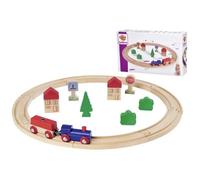 Jouet de train en bois - EICHHORN - Eichhorn rail, cercle, 20 pcs - Mixte - Intérieur - A partir de 3 ans