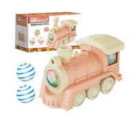 Jouet de train lumineux, ensemble de jeu de voiture musicale amusant, jouets de véhicule de 7,95 x 3,94 x 5 pouces avec fonction sonore légère, modèle de train en polymère robuste, jouet de jeu avec s
