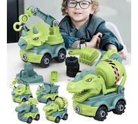 Jouet De Transport De Voiture De Dinosaure, Camion D'ingénierie, Peut Être Assemblé Et Démonté, Jouets Éducatifs, Cadeaux Pour Enfants