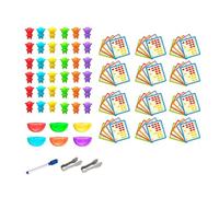 Jouet de tri des couleurs pour enfants - Multifonction - Améliore l'intelligence pour l'entraînement à la main - Jouet de tri fantaisie pour enfants de plus de 3 ans