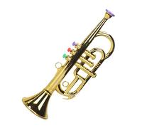 Jouet de trompette pour - Ensemble interactif d'instruments à vent, trompette musicale simulée, jeu d'apprentissage pour l'éducation précoce, jouet sonore drôle | Promotion musicale co