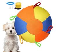 Jouet de troupeau pour chiens - Balle gonflable anti-éclatement avec poignée de sécurité, peau balistique résistante aux perforations, exercice et stimulation mentale | Pour berger australien