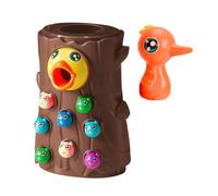 Jouet De Ver De Pic - Jeu De Moteur Fin pour Les Tout-Petits | Ensemble d'alimentation du Pic Et des | Jouet d'apprentissage Préscolaire De Couleur Vive pour Les | Cadeau Inspiré De Monte