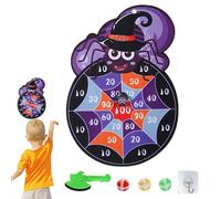 Jouet de visée de boule adhésive, jeu de boules adhésives Halloween | Jeu de lancement de boules adhésives Halloween | Profitez d'un jouet de balle amusant et festif pour une