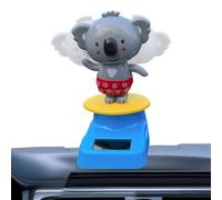 Jouet De Voiture À Énergie Solaire - Apporte Une Ambiance Animée À L'intérieur Du Véhicule | Figurine Animale Dansante En Forme De Koala Secouant La Tête | Pour Tableau De Bord Camion SUV Berline, Déc