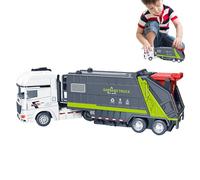 Jouet de voiture à ordures - Camion inertiel de 10 pouces | Véhicule de récupération en PP - Jouet éducatif sans batterie pour , cadeau de camion de construction durable pour garçons et filles,