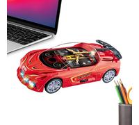 Jouet de Voiture de Course - Coque Transparente Rotative 360° avec Lumières et Musique,Voitures Acrobatiques pour Garçons - pour Anniversaire Noël Pâques Maison Jardin Salle de Classe Intérieur