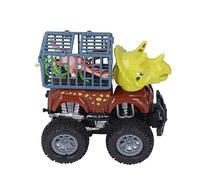 Jouet de Voiture de Transport de Dinosaures à Inertie, Conception Unique éducative pour Enfants, Matière Plastique, âge approprié: 3 Ans et Plus (Triceratops Cage Dinosaure)