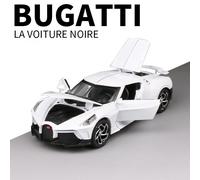 Jouet De Voiture En Alliage Pour Enfant, Échelle 1:32, Bugatti Lacurenoir, Dragon Noir, Véhicule Miniature