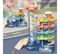Jouet De Voiture En Plastique, Glissière Rotative, À La Mode, Opération Simple
