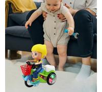 Jouet De Voiture pour - Jouet De Tricycle Électrique, Musical Cool Lights Dynamic Music 360 Degrés Rotation Rotation pour Les D'âge Préscolaire Voyage H0me Girl Home Playtime School Bo