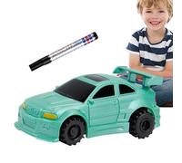 Jouet de Voiture - Véhicule activé par capteur de 12 cm - Voiture de Dessin Sensible à la lumière - Mini Chariot de Construction, Jouet éducatif, véhicule à capteur Optique pour, Jeu