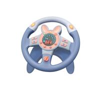 Jouet de volant pour tout-petit - Faites semblant de jouets de siège de conduite, jouets du volant | Simulatrice de conduite interactive avec lumières / sons, Kit de roues d'apprentissage musical éduc