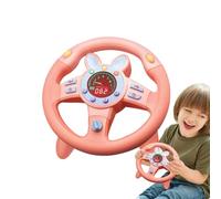 Jouet de volant pour , volant pour , tableau de bord, jeu de simulation, jouet de conduite, jouet de course sur le volant de la voiture avec musique et effets sonores