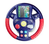 Jouet de Volant - Roue de lumière Musicale simulée - Contrôleur d'acte de Voiture - Module interactif pour - Accessoires sensoriels auditifs pour siège - Appareil de Jeu Portable Confortable