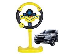 Jouet de Volant - Volant simulé pour Les | Jouet de Voiture de Conduite simulé avec lumière, Musique et Son, Jouets de Musique et Son pour Tout-Petits, du de Simulation Verticale