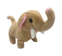 Jouet d'éléphant à pielsofidelectric - rembourrée alimentée interactive - simulation de batterie d'éléphant souple pour et , meilleur ami pour cadeau 3+, léger et