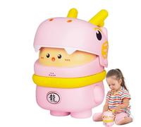 Jouet d'enregistrement de dessin animé - polymère synthétique 7,5 pouces, interface audio interactive, composant linguistique pédiatrique, équipement de maintenance théâtrale professionnelle | Jouet p