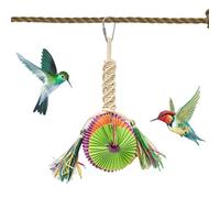 Jouet d'enrichissement d'oiseaux, jouet pour oiseaux, jeu de puzzle pour jouer, jeu d'activité animale, papier de perruche amusant pour anchois et cocktails